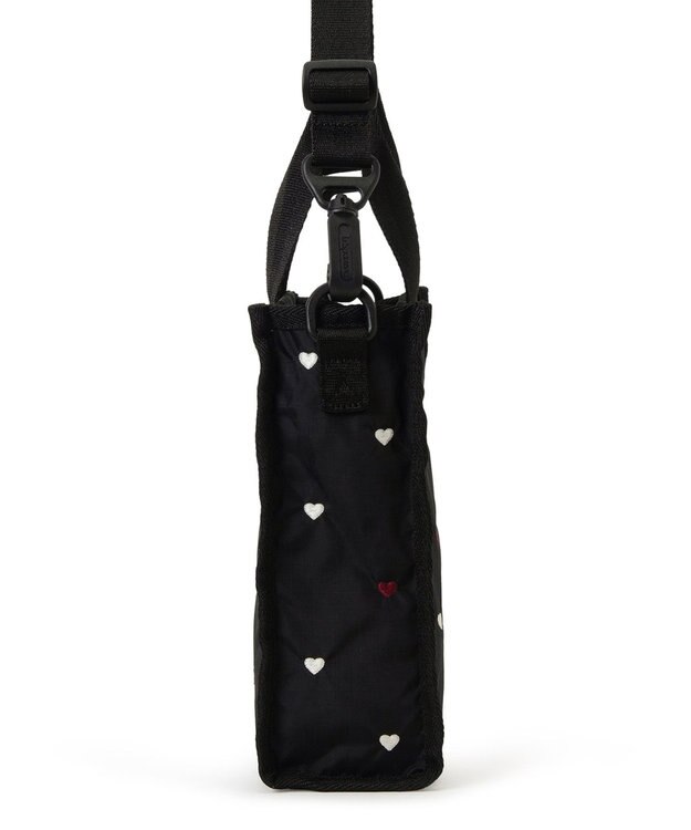 LeSportsac MINI N/S TOTE/レッド/ホワイトハートEMB レッド/ホワイトハートEMB