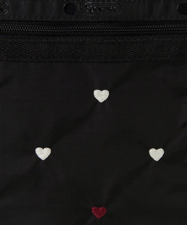 LeSportsac MINI N/S TOTE/レッド/ホワイトハートEMB レッド/ホワイトハートEMB