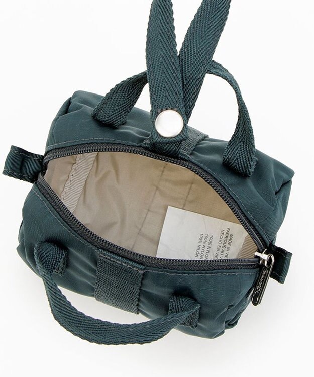 LeSportsac MICRO ROLL CHARM/ミッドナイトグリーン ミッドナイトグリーン