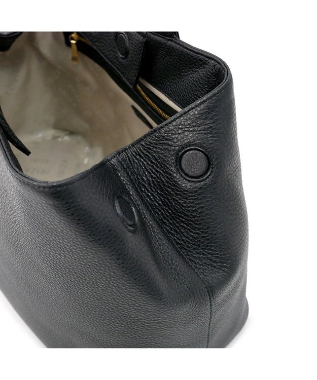 IBIZA アセアーダ　牛革　ハンドバッグ(M) 黒