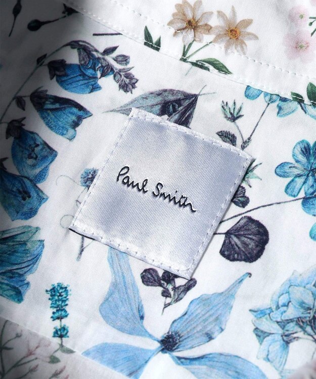 Paul Smith リバティプリント 半袖シャツ ピンク