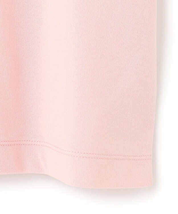 UNFILO L LAYERED FRONT Tシャツ ピンク