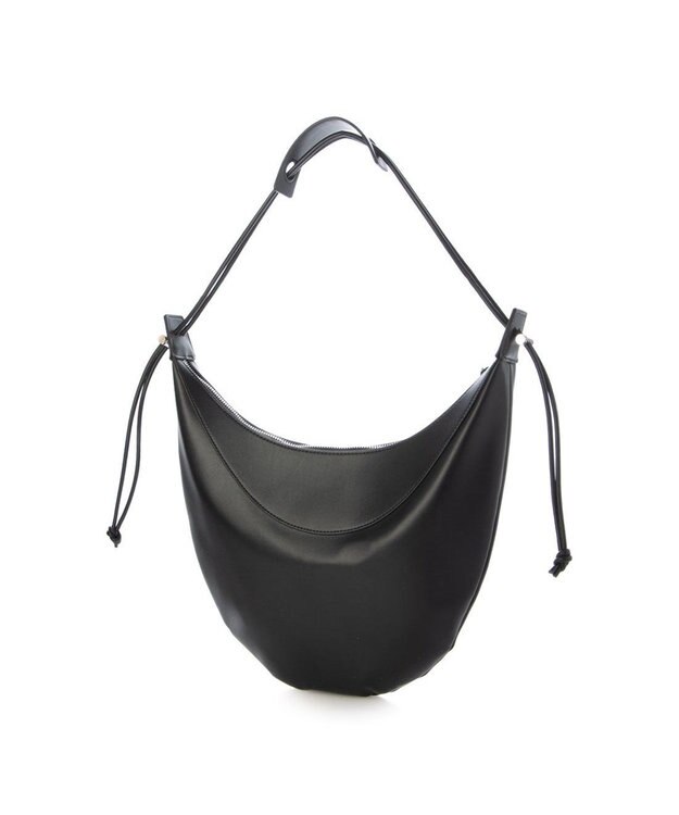 UNBILLION カシュカシュ cachecache / ハーフムーンコードハンドルショルダー ブラック