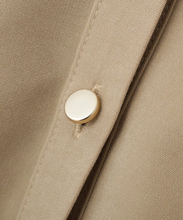 Green Parks ＳＥＴ２点スキッパーブラウス＋プリーツスカート Beige