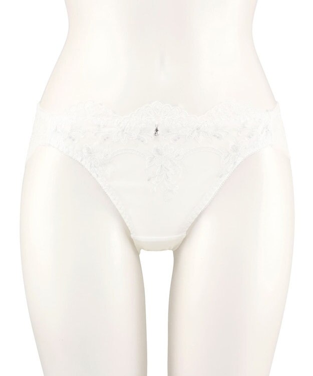 San-ai Resort（三愛水着楽園） エレガントコレクション【2503】ノーマルショーツ ホワイト