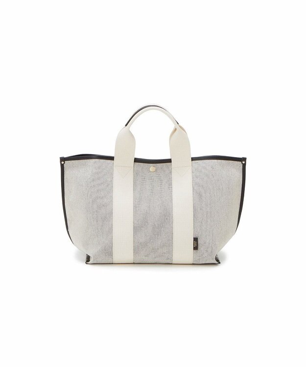 TOPKAPI 【Breath TOPKAPI】TRIM トリム シャンブレーキャンバス A4 トートバッグ ライトグレー