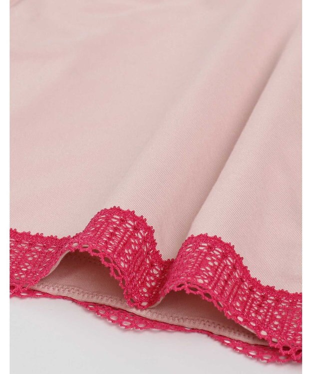 une nana cool 綿混薄手ハラマキ スモークピンク