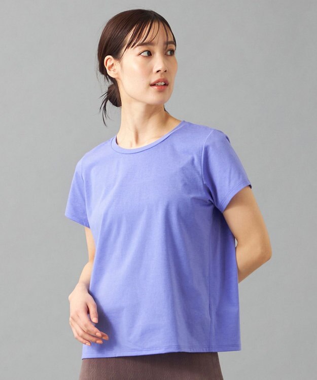 Chacott Chacott BALANCE EasyCare+ Tシャツ ヒヤシンス