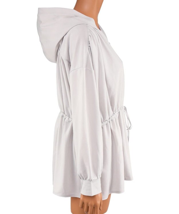 San-ai Resort（三愛水着楽園） 【SALE】シャツ風パーカーM・L【Big Apple's（ビッグアップルズ）】 ベージュ