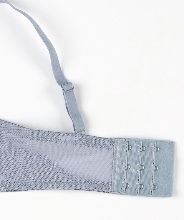 Wing ノンワイヤーブラ ここちよいつけごこち 気になる姿勢を意識しやすく 【キモチ上向きブラ】 ブラジャー KB7200 ウイング／ワコール グレイッシュブルー