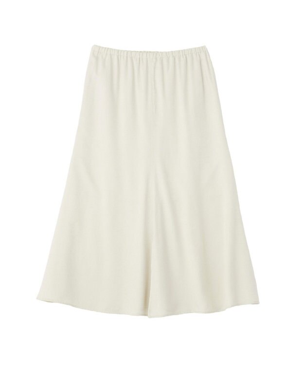 AMERICAN HOLIC 【イージーケア】サテンマーメードスカート Ivory