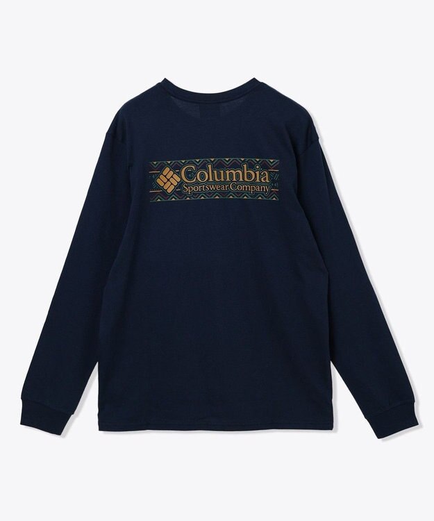 Columbia Columbia/ エクスプローラーズキャニオンロングスリーブTシャツ /コロンビア Collegiate Navy Branded Blanket