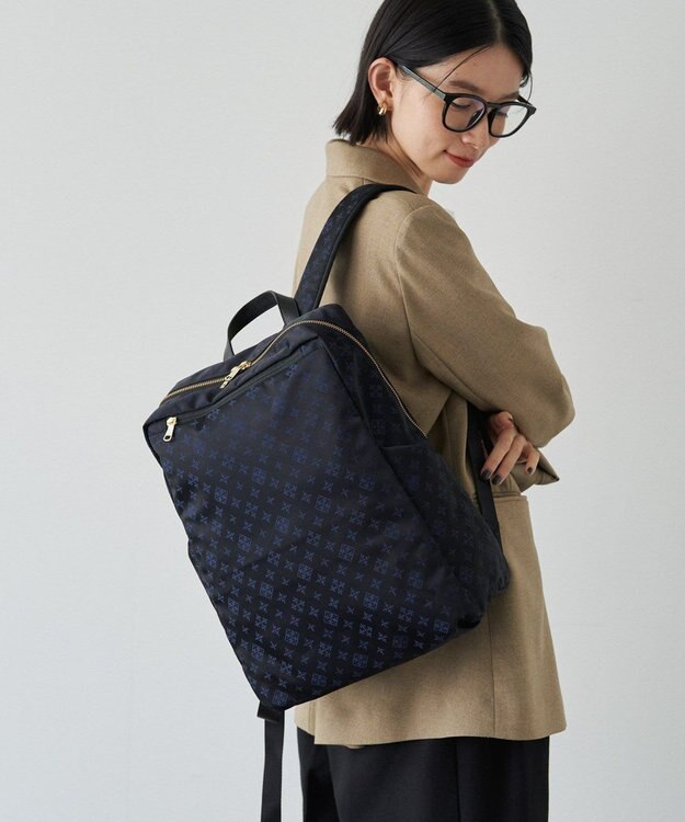 russet ナイロンリュックサック(SF-272) Black/Navy