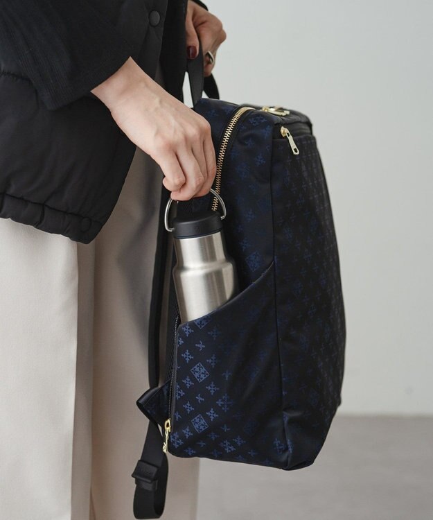 russet ナイロンリュックサック(SF-272) Black/Navy