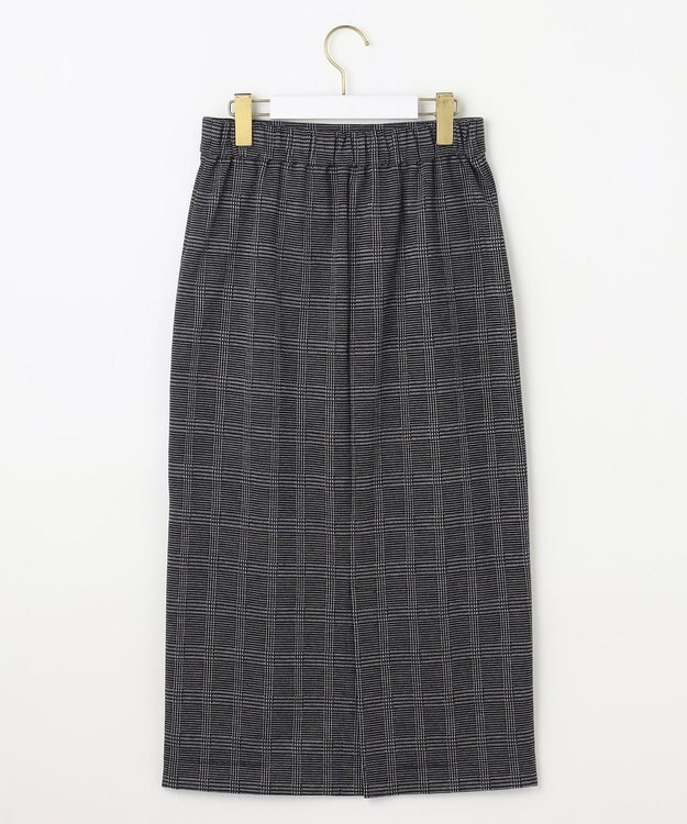 ANY SIS 【WEB・一部店舗限定】カットジャカードペプラム セットアップ ブラック系3