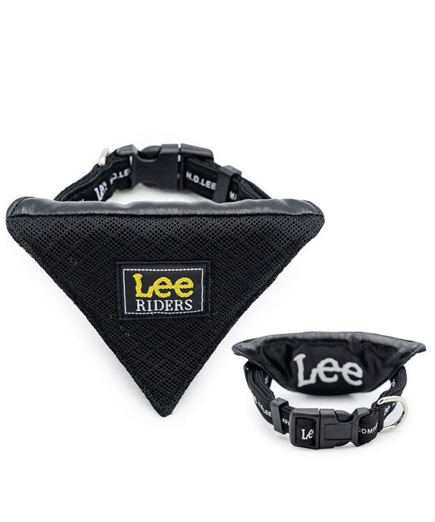 PET PARADISE Lee クッション バンダナ 首輪 ３Ｓ ブラック