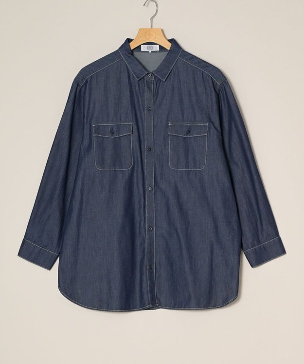 ONWARD Reuse Park 【J.PRESS】ブラウス春夏 ネイビー