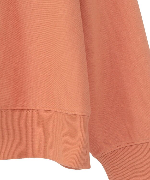 Green Parks 刺しゅうロゴ裏毛プルオーバー Orange