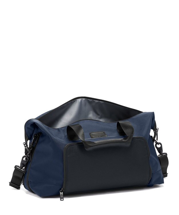 TUMI ALPHA ダブル・エクスパンション・サチェル ネイビー