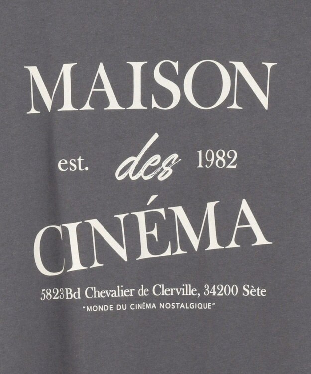 Green Parks アソートロゴ切替Ｔシャツ Charcoal Gray