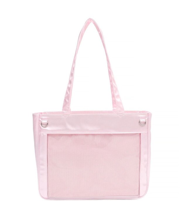 WEGO 【痛バ＆推し活グッズ】ときめきサテン痛バッグS ライトピンク