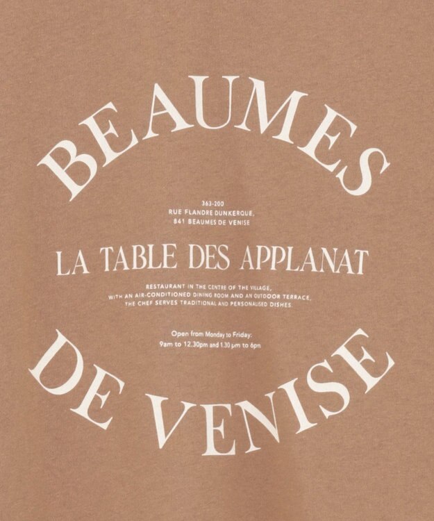 Green Parks アソートロゴ切替Ｔシャツ Brown