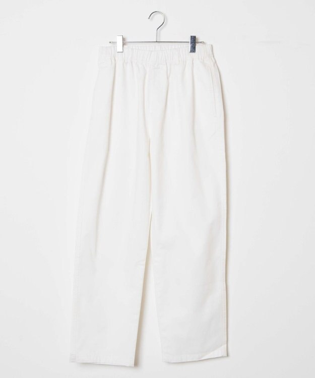 WEGO 【ウエストゴム/手洗い可】チノイージーパンツ ホワイト