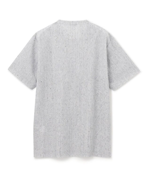 JOSEPH HOMME リネンドビージャージー　クルーネックTシャツ ライトグレー系