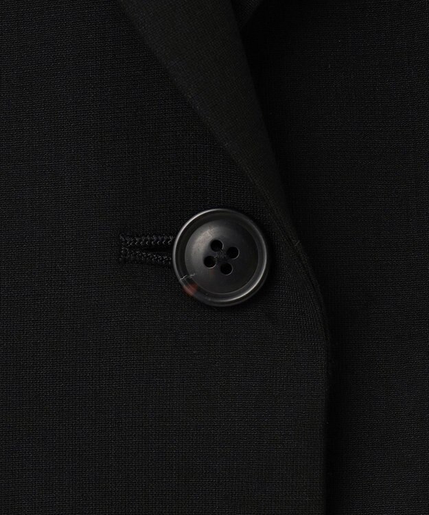 J.PRESS LADIES 【リクルート対応】テフロンカームスキン テーラード ジャケット ブラック系