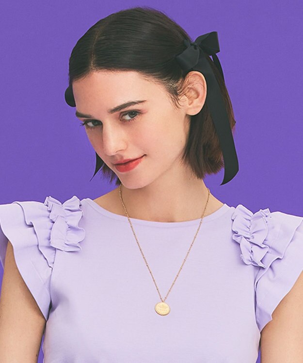 TOCCA LOGO COIN NECKLACE ネックレス ゴールド系