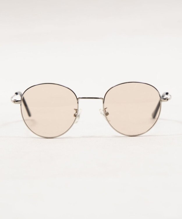 WEGO メタルフレームカラーレンズサングラス 柄1