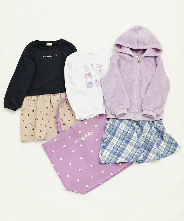 ANY KIDS 【数量限定】5点セットアイテム ラベンダー