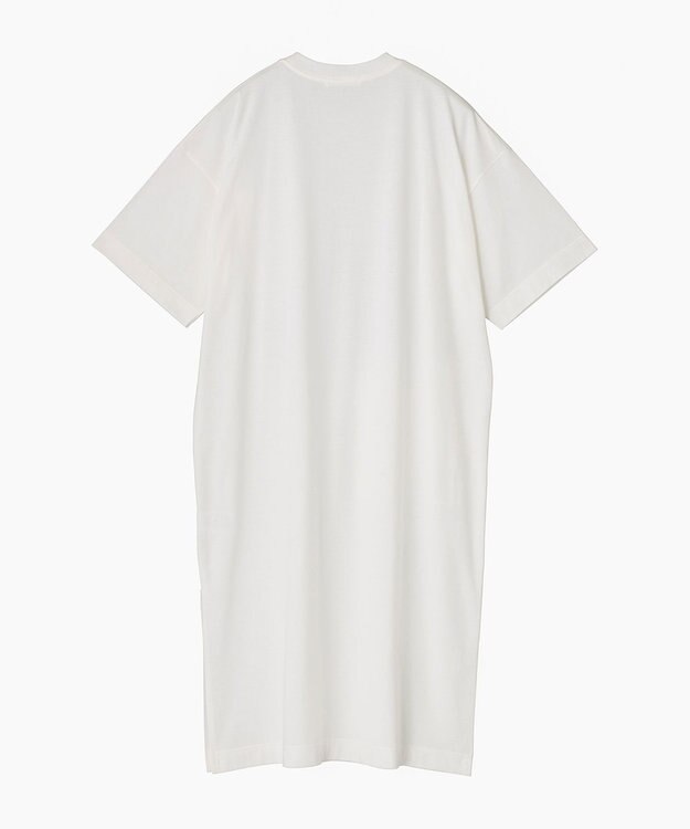 HAAG スマイルコットン SHORT SLEEVE ONEPIECE ワンピース ホワイト