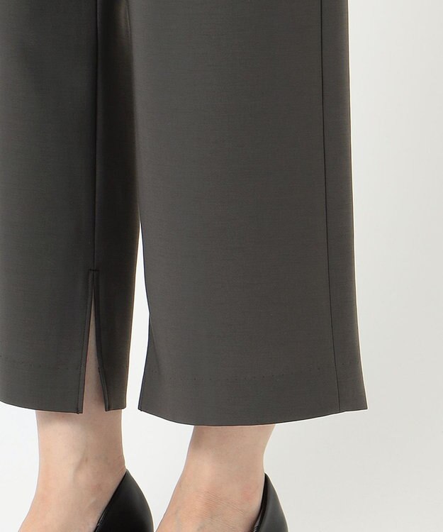 J.PRESS LADIES 【洗える】リラクシオンツイル パンツ グレー系