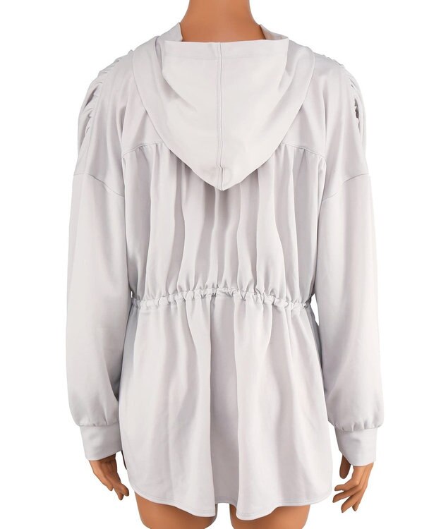 San-ai Resort（三愛水着楽園） 【SALE】シャツ風パーカーM・L【Big Apple's（ビッグアップルズ）】 ベージュ