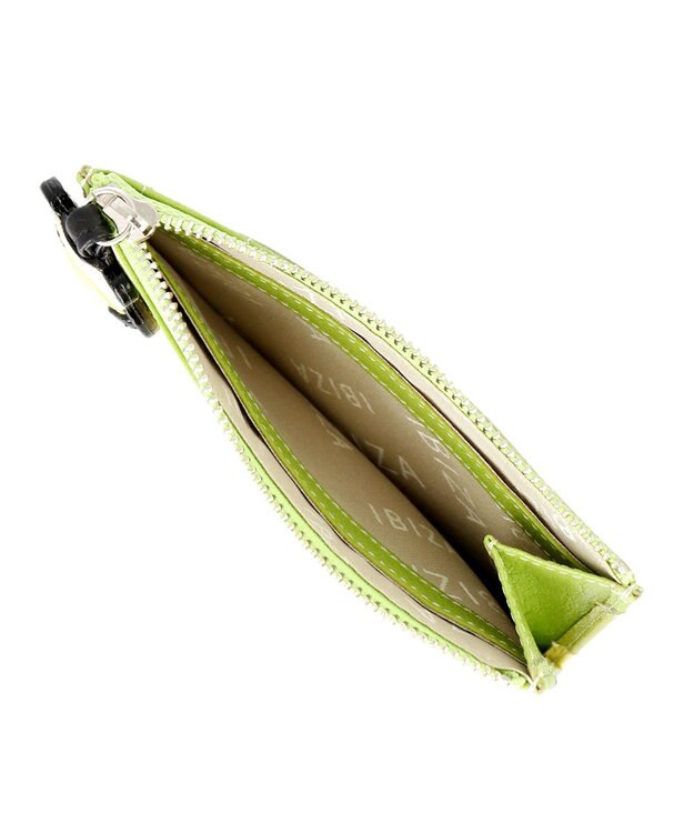 IBIZA フルータス　やぎ革　マルチケース（メロン） 黄緑