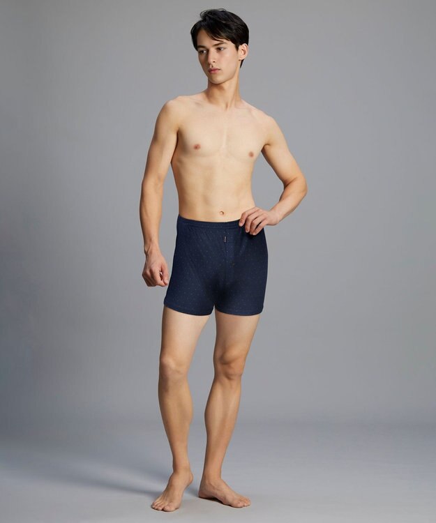 WACOAL MEN トランクス なめらかな肌ざわり やわらかなはき心地 前開き 下着 メンズ GT7071 /ブロス バイ ワコールメン グリーン