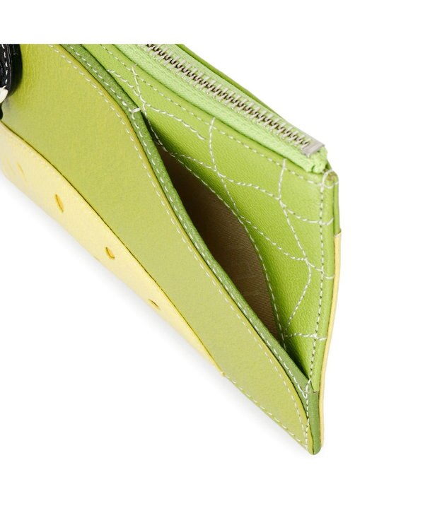 IBIZA フルータス　やぎ革　マルチケース（メロン） 黄緑