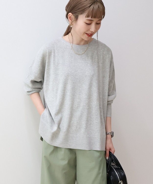 AMERICAN HOLIC サイドスリットニットプルオーバー Pink