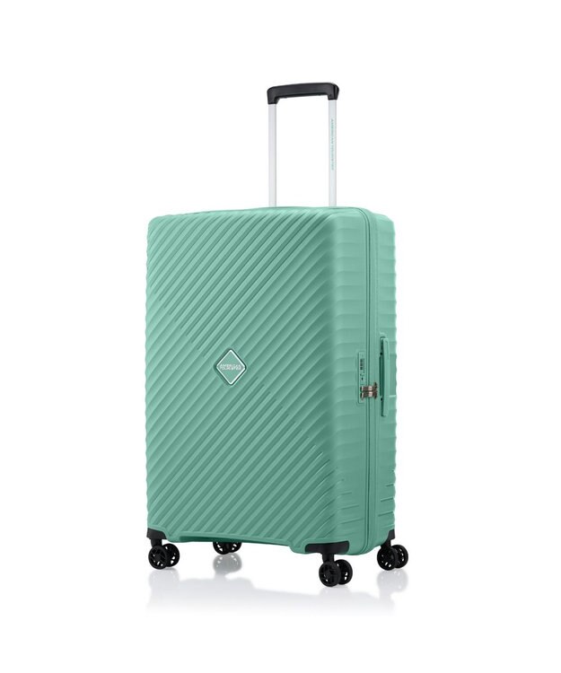 Samsonite アメリカンツーリスター スーツケース 95L ダイアジップ スピナー76 DIAZIP グリーン
