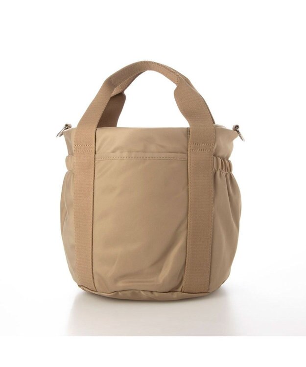 UNBILLION カシュカシュ cachecache / ドローコードナイロントートバッグ ベージュ