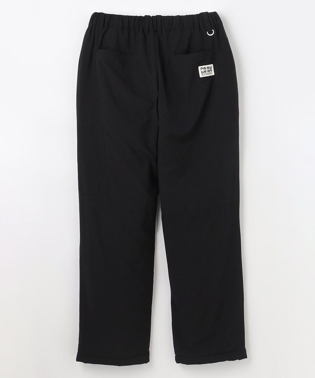 PW CIRCULUS 【撥水加工 / ストレッチ】【MEN】ワイド中綿カーゴパンツ ゴルフ ブラック系