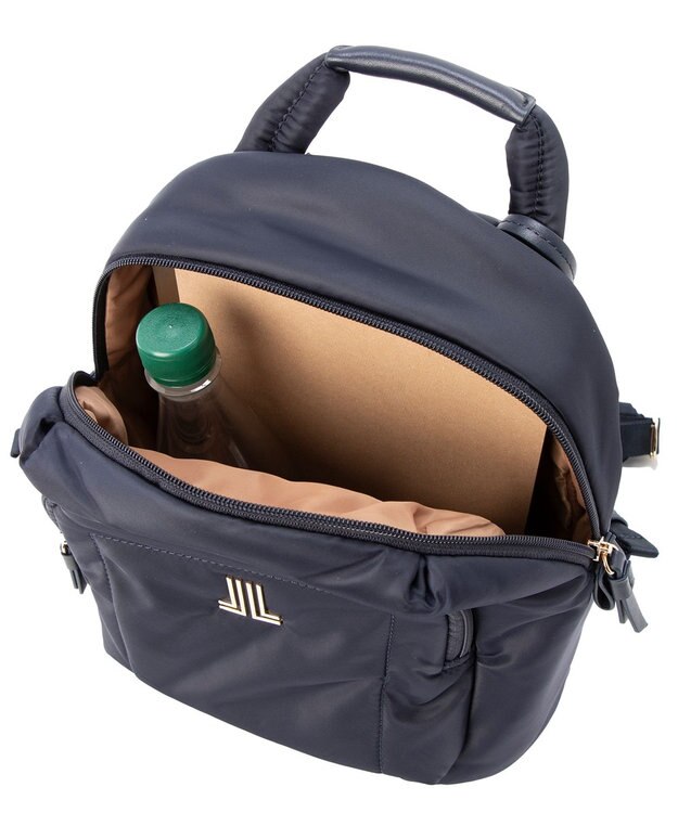 LANVIN en Bleu パッフィー バックパック ネイビー