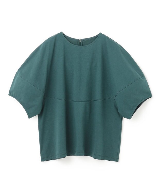 UNFILO ランタンスリーブ Tシャツ グリーン