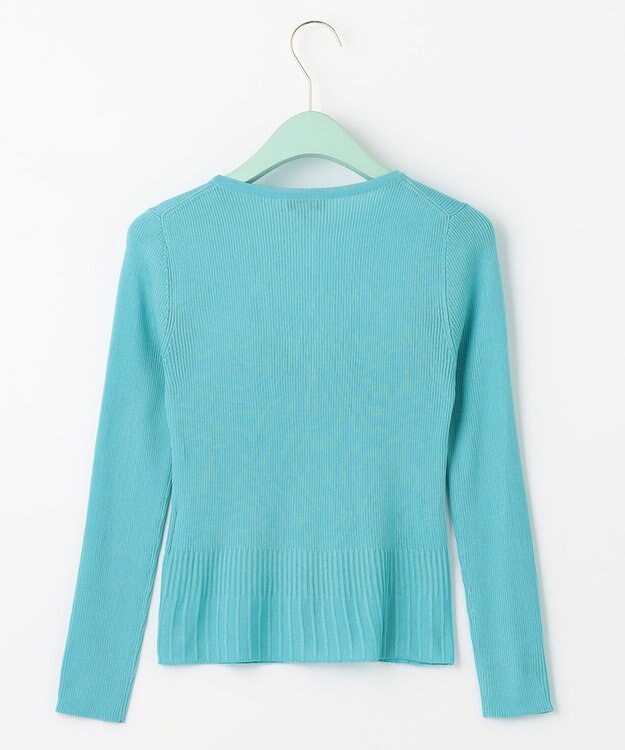 TOCCA 【洗える！】AJISAI カーディガン ターコイズブルー系