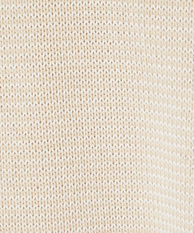 JOSEPH 【洗える】マイクロストライプ　ショートスリーブニット Ivory/Quail