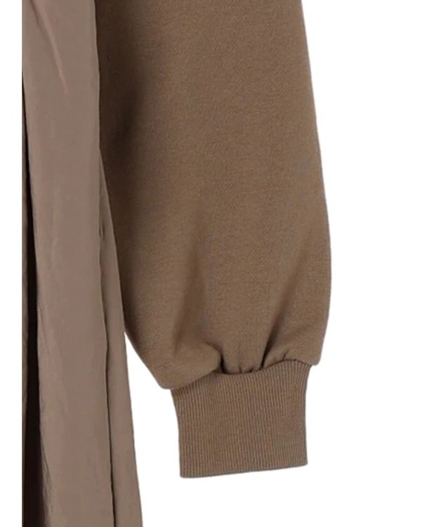 Green Parks ・ＳＵＧＡＲ　ＳＰＯＯＮ　ドロストドッキングワンピ Brown