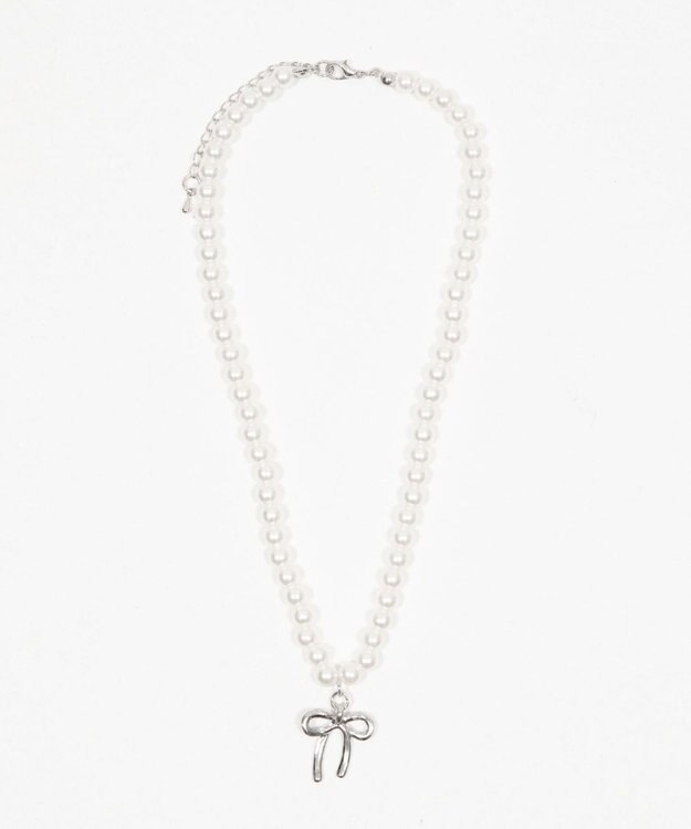 WEGO Lモチーフトップパールネックレス 柄1