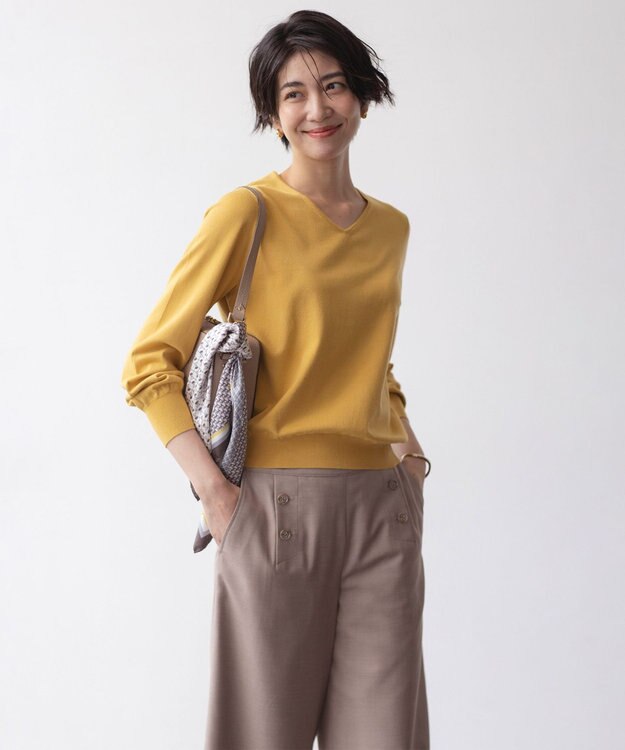 J.PRESS LADIES 【2way】レザー ショルダー バッグ ベージュ系