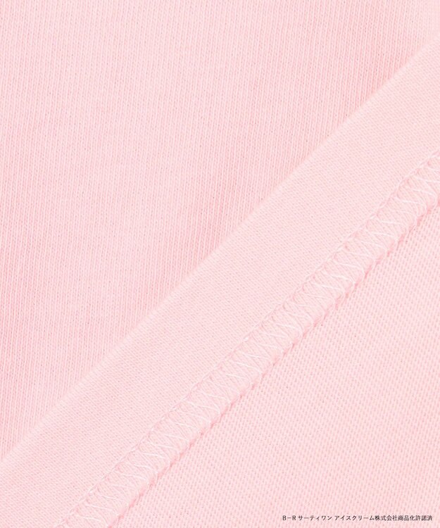 ANY KIDS 【any FAM×サーティワン アイスクリーム】フレーバー ポシェットTシャツ ピンク（コットンキャンディ）